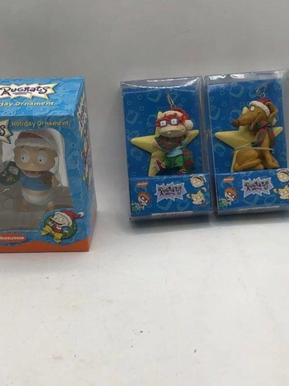 Vintage 90’s Nickelodeon Rugrats Christmas Ornaments